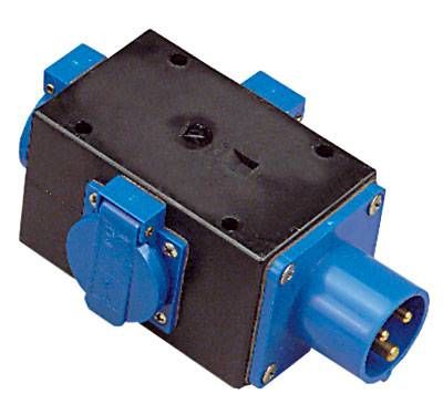 Rozdělovač proudu - 1 zástrčka 3 zásuvky