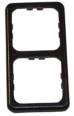 Rámeček zásuvky dvojitý bílý