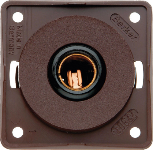 Zásuvka 12 V INTEGRO hnědá