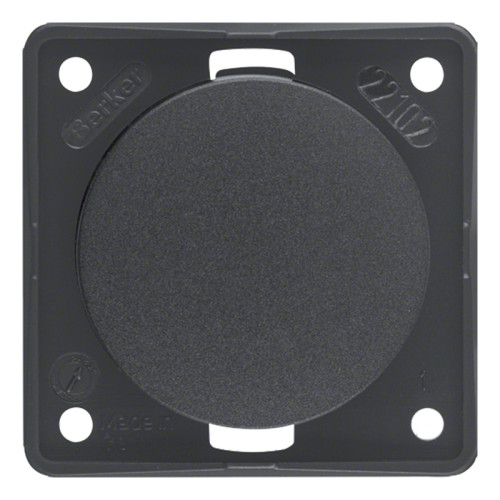 Zaslepovací uzávěr INTEGRO antracit