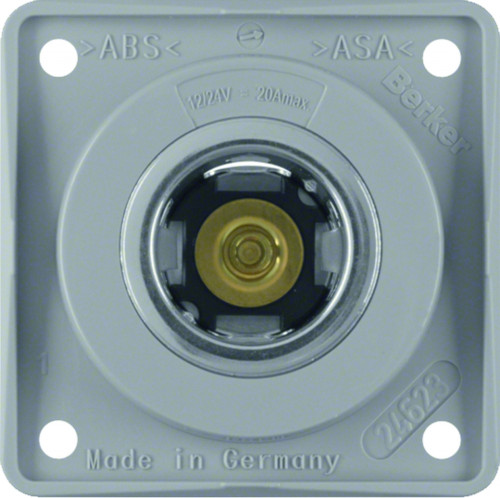 Zásuvka 12 V INTEGRO 12-24V šedá