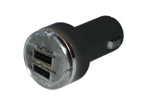 Duální USB nabíjecí adaptér 12-24V