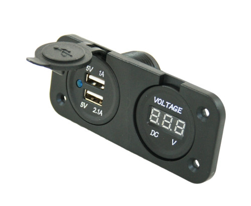 Dvojitá vestavěná USB zásuvka