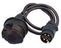 Adaptér kabelový zásuvka 13-pin/zástrčka 7-pin 0,5m