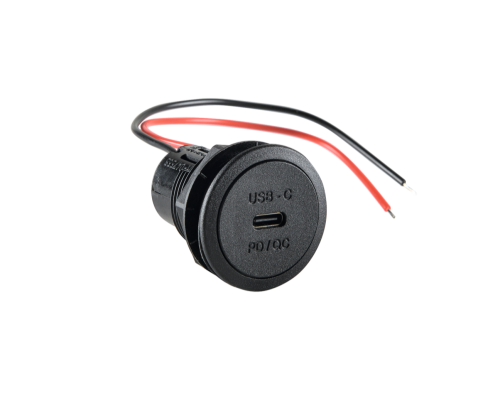 Vestavěná zásuvka USB-C PD/QC napájecí