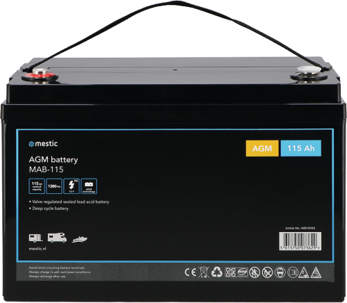 Baterie Mestic AGM MAB-115