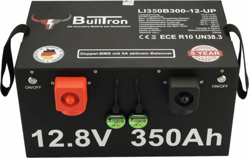 Lithiová baterie Bulltron 350Ah pod sedadlo