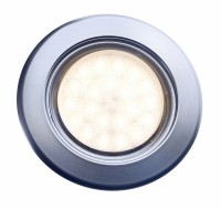 LED bodové světlo Vega 75 matný chrom