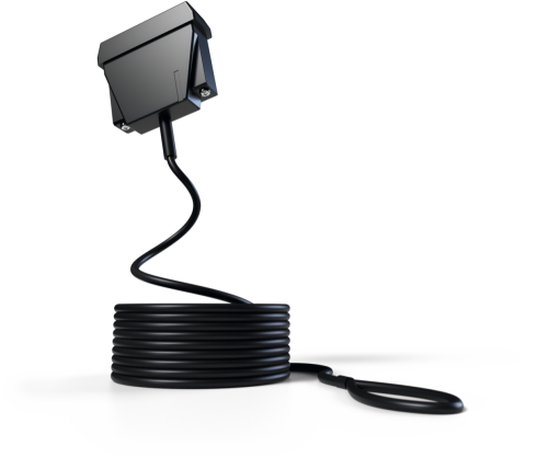 Bezdrátový kabel s poutkem 868 černý