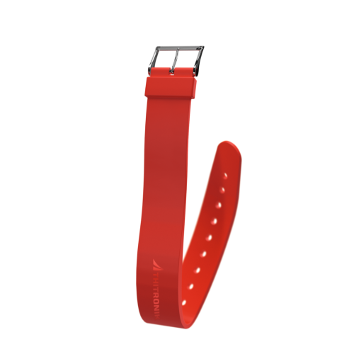 Náramek s čipem NFC L červený