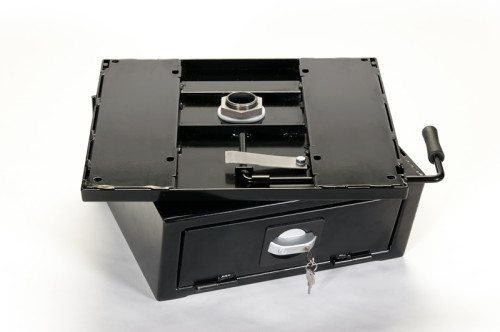 Otočná konzole VW T4 originální/SPORTSCRAFT sedadlo, trezor