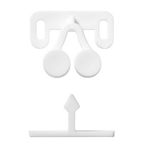 Aretace nábytku bílá (2 ks)