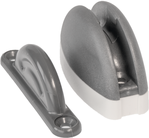 Aretace dveří PLOPP tmavě šedá