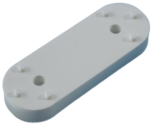 Podložka pod aretace dveří bílá