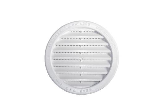 Ventilační mřížka bílá ø 120 mm