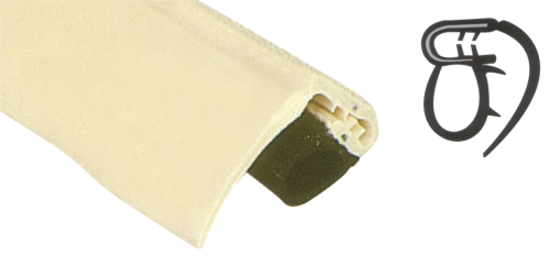 Plastový profil béžový