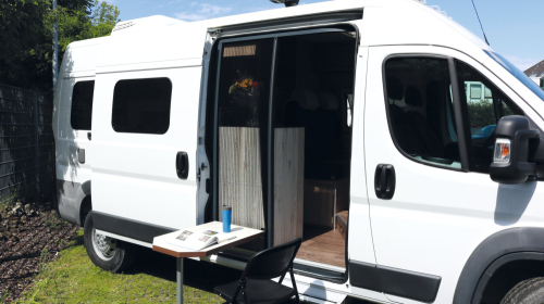 Moskytiéra REMICare Van FD 1435-1080 mm (kolejnice)