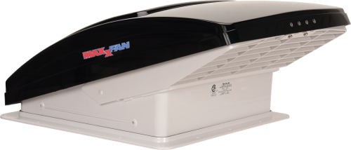 Střešní ventilátor MaxxFan Deluxe černý průhledný