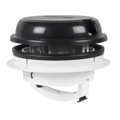 Ventilátor MaxxFan Dome černý LED