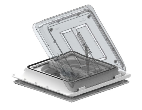 Střešní ventilátor Turbo-Vent Premium transparent
