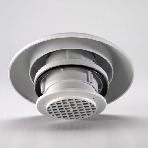 Střešní odvětrání světle šedé 12V