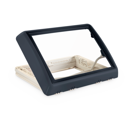 Okno střešní Midi Heki 700 x 500mm bez větrání 30 -34mm černý rám