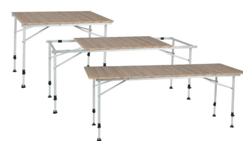 Stůl SORRENTO EXT 100 hnědý