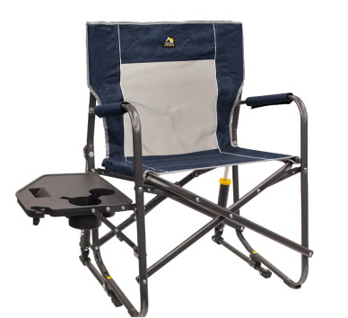 Křeslo houpací Freestyle Rocker se stolkem Heathered Indigo