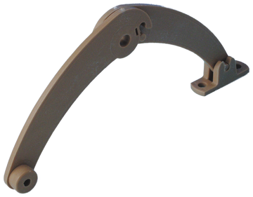 Zvedák dvířek hnědý