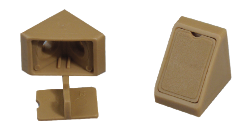 Rohová spojka mini, béžová (5 ks)