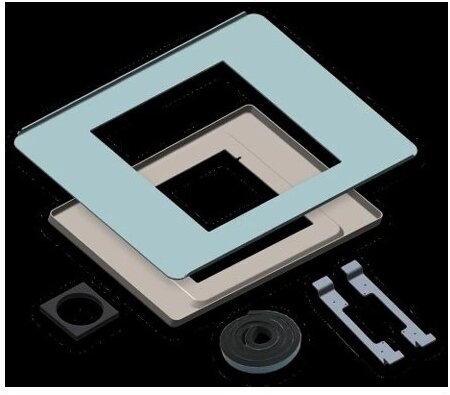 Adaptérový rám 40x40 pro RTA-2000