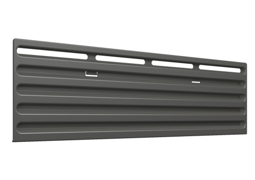 Kryt mřížky Vent 186x483, tmavě šedý