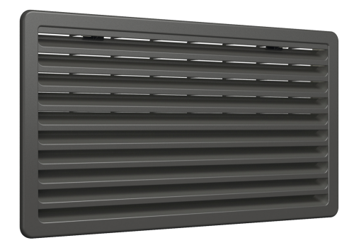 Větrací mřížka Vent 281x533 tmavě šedá