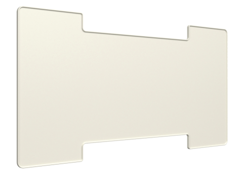 Kryt mřížky Vent 257x432 bílý