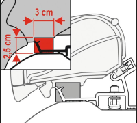 Kit Rain Guard F80/F65 450 cm