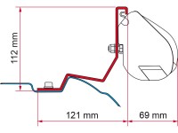 Adaptér Fiamma F35 na MB VITO, VIANO