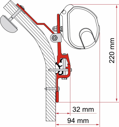 Adaptér Kit F35 Eriba Touring