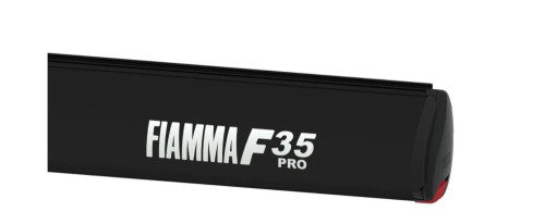 Markýza Fiamma F35 Pro 300 cm černá, šedé plátno
