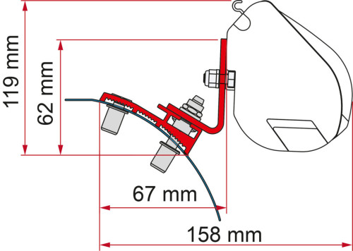 Adaptér Kit F35 PSA