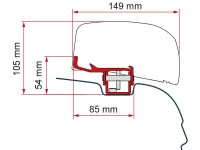 Adaptér Fiamma F40 na VW T5/T6