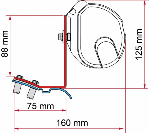Adaptér Kit F35 Vito/Vito Marco Polo
