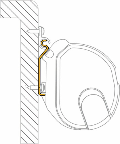 Adaptér Kit F35 nástěnný