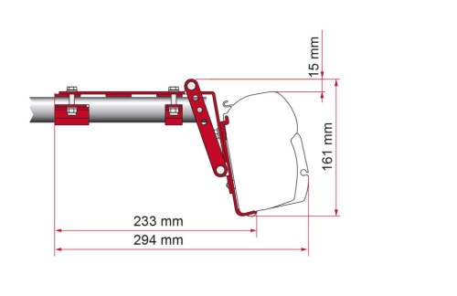Adaptér F45/F43 Kit Roof Rail - na střešní lištu