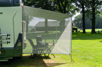 Boční stěna Sun Blocker ATINA šedá 250x230