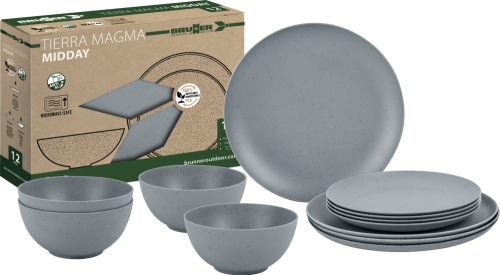 Sada nádobí PLA TIERRA MAGMA 12ks