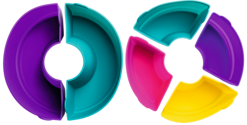 Sada silikonových forem Omnia Maxi