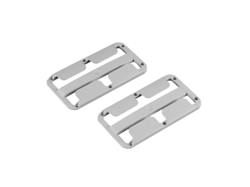 Držák sklenic 2ks šedá