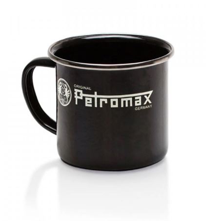 Hrnek smaltovaný černý 370 ml