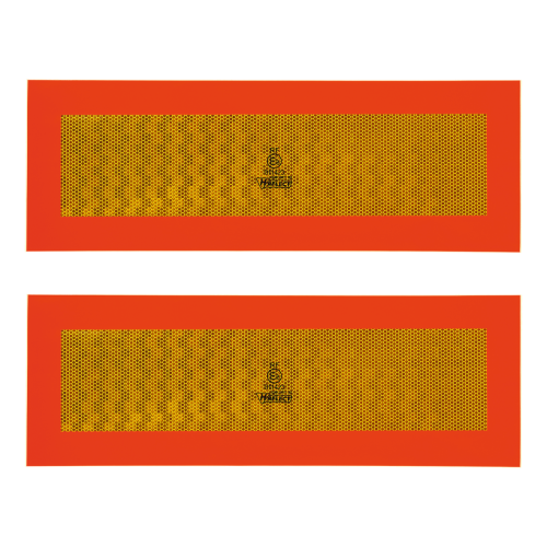 Samolepka s výstražným štítkem ECE 70