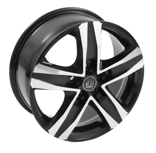 Disk ALU pro FD GSH9 Černý leštěný matný 7,5 x 18"